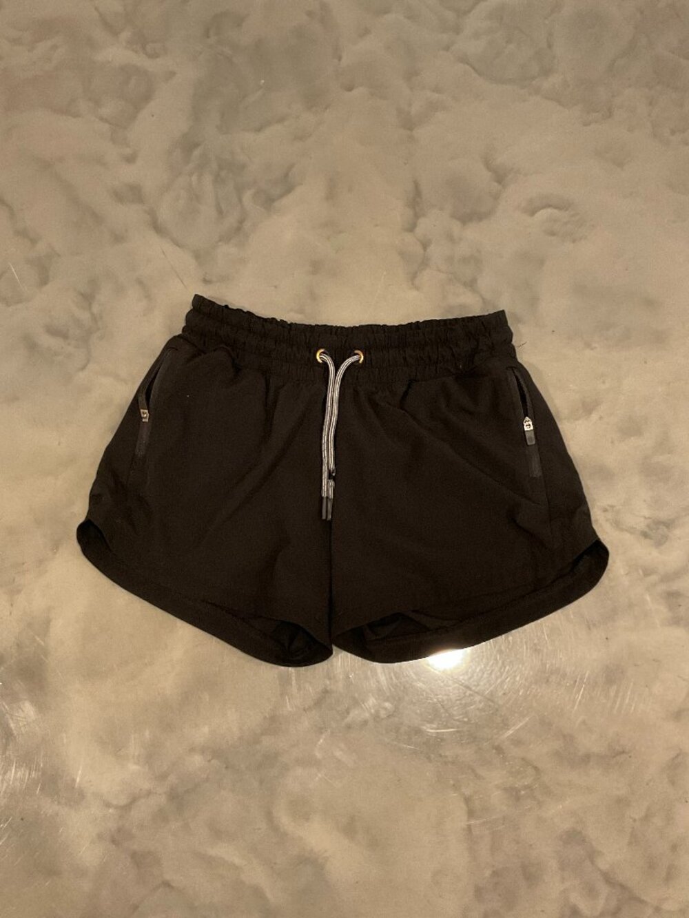 Athleta Girl All Play 3" Shorts Black Size L (12) - Picture 3 of 7